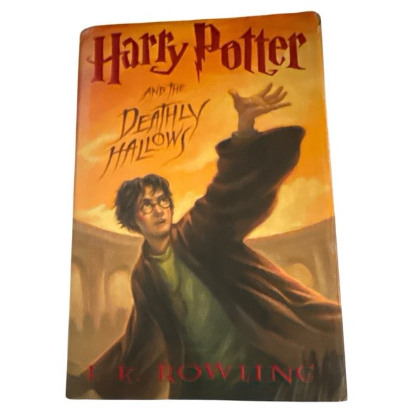 Harry Potter and the Deathly Hallows First Edition 2007 JK Rowling‎ HC DJ - Picture 1 of 7